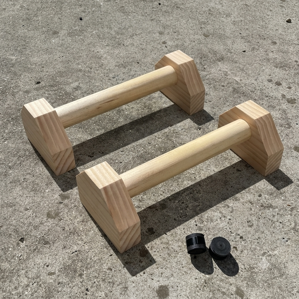 Parallettes en Bois 30 cm | SetaWorkout