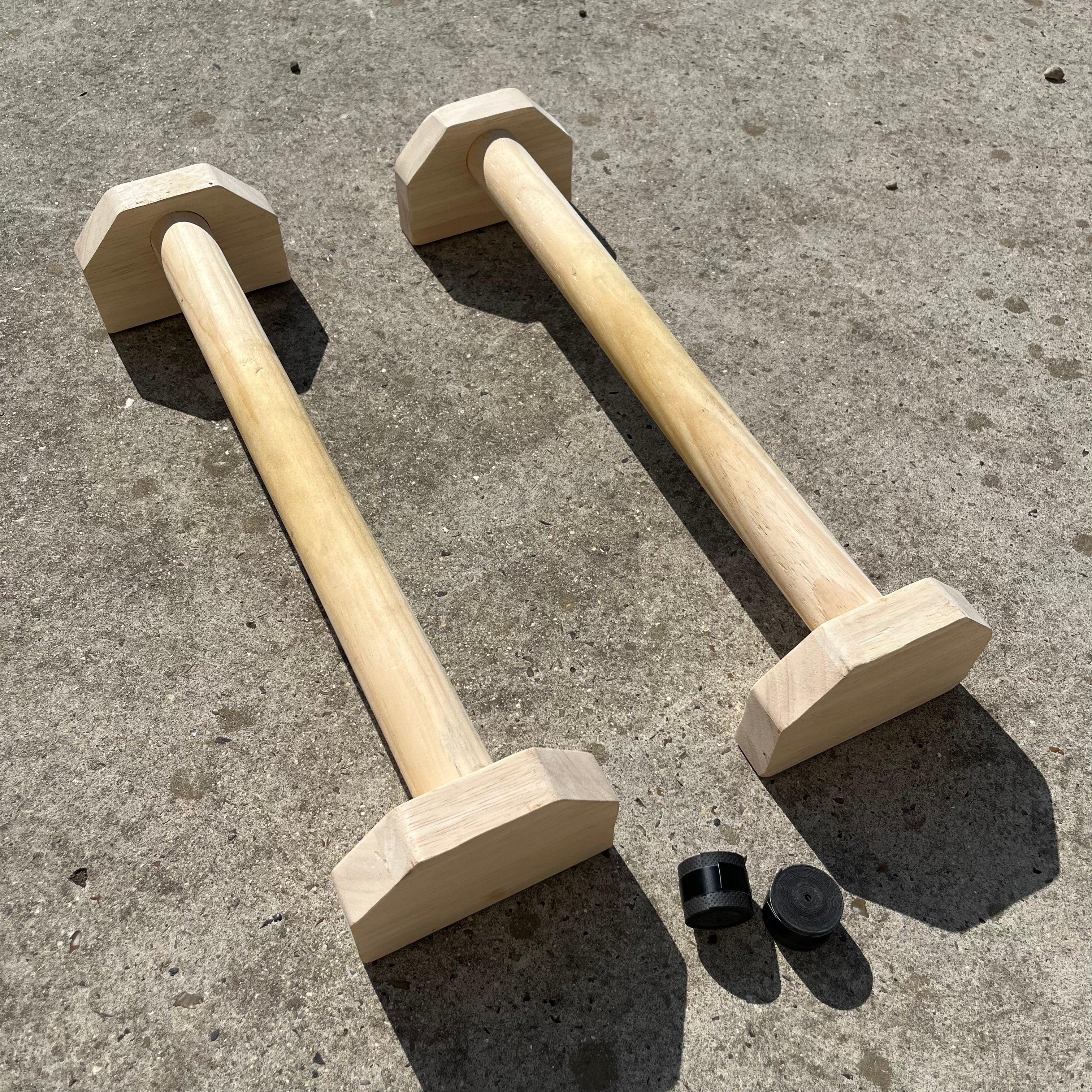 Parallettes en Bois 50 cm | SetaWorkout