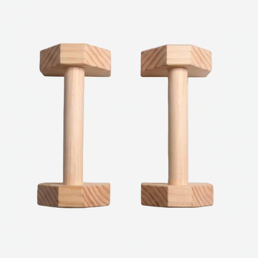 Parallettes en Bois 30 cm | SetaWorkout