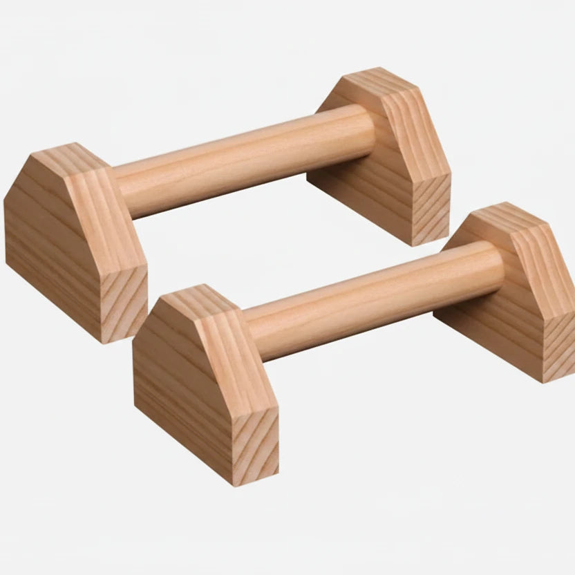 Parallettes en Bois 30 cm | SetaWorkout